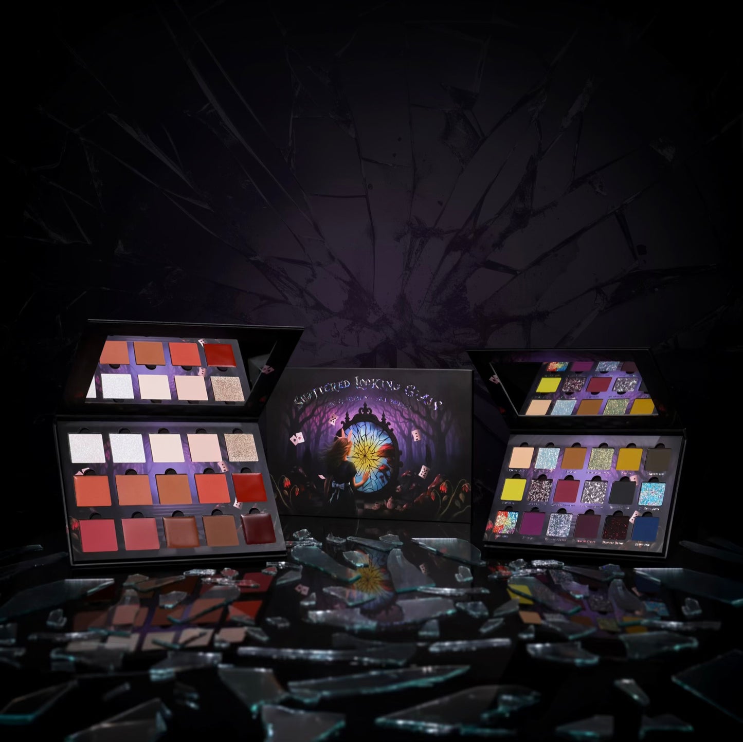Shattered Looking Glass Eyeshadow and Face Palettes Bundle
