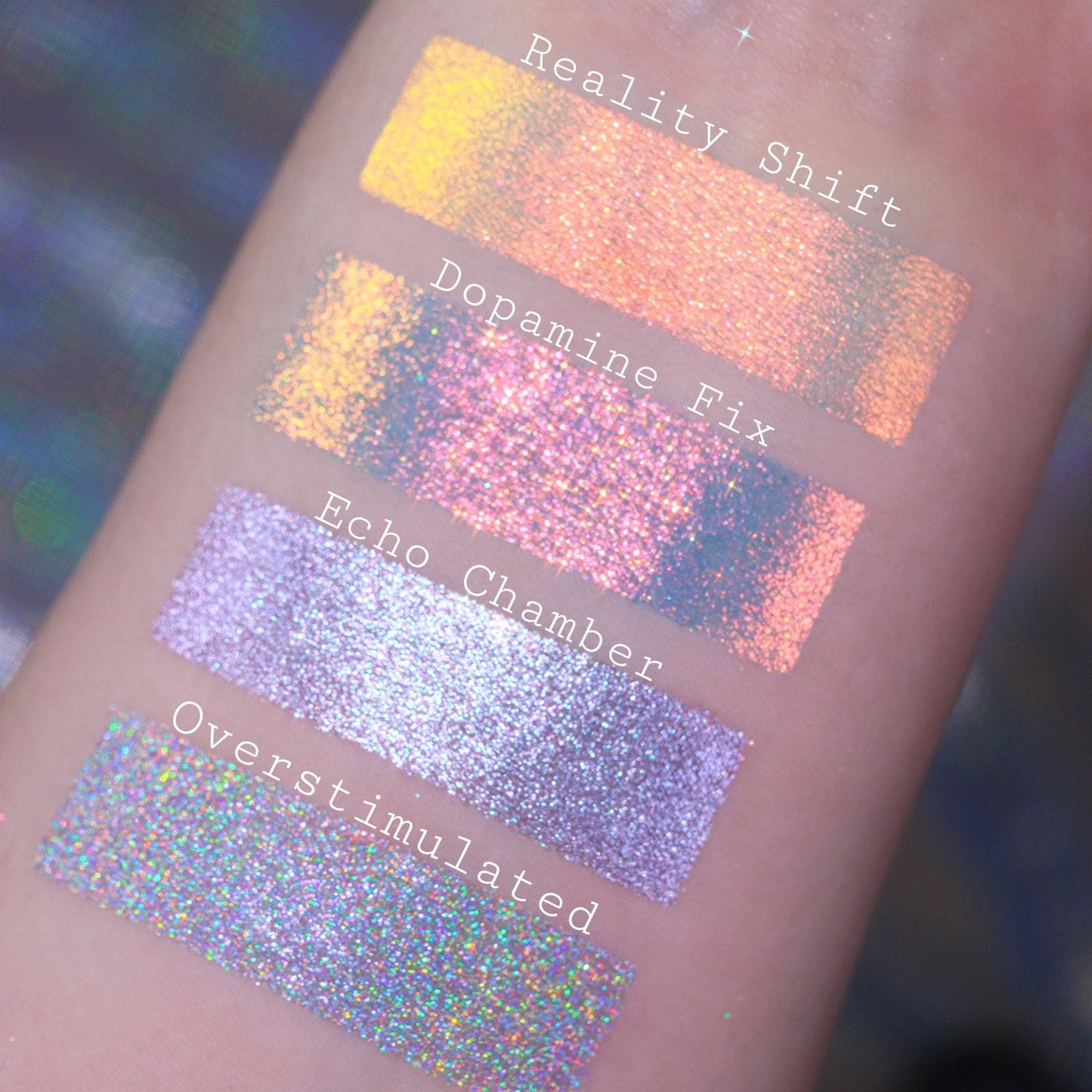 Overstimulated Multichrome Pressed Pigment Eyeshadow Single - Ensley Reign Cosmetics