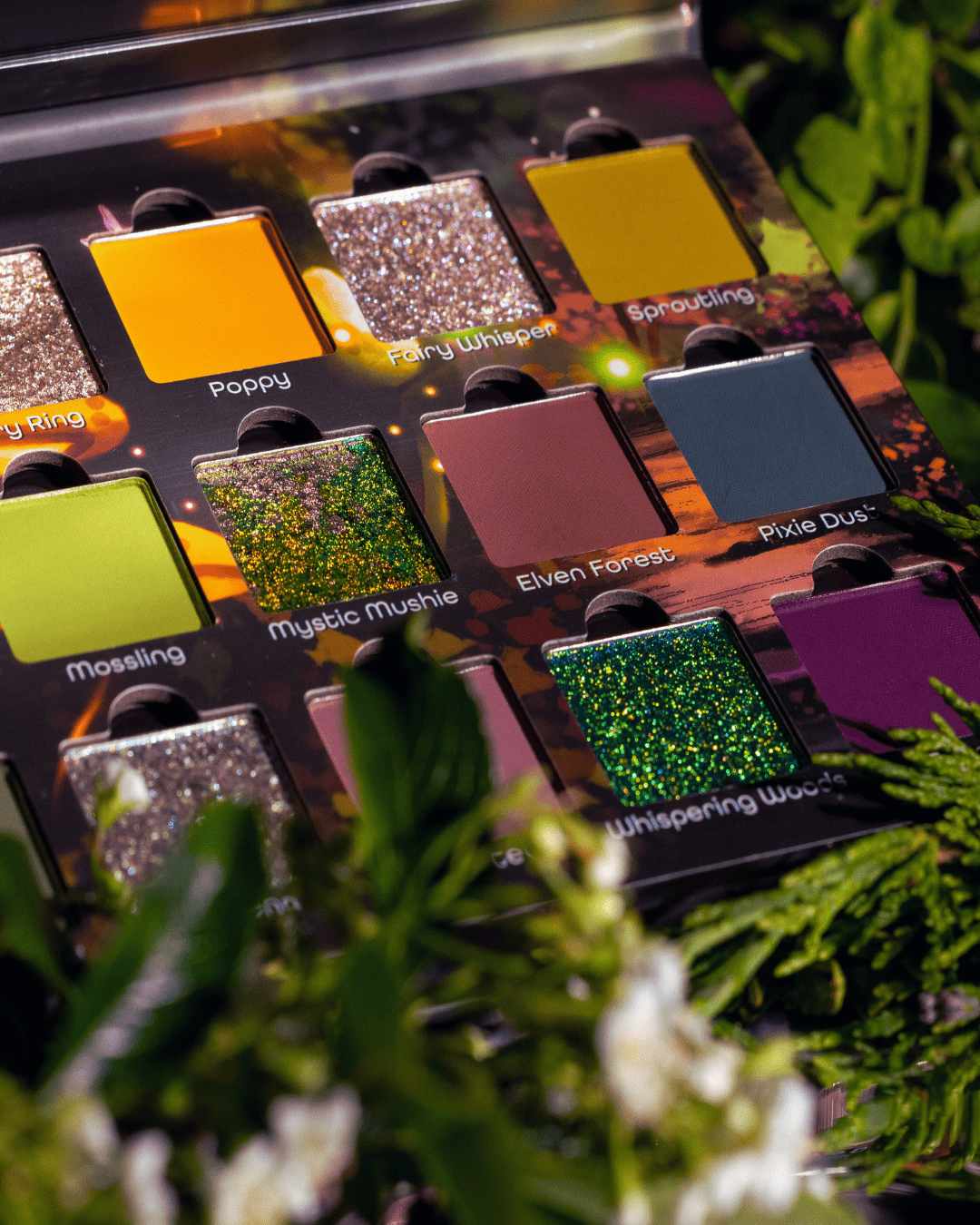 Whispering Woods 18 Pan Makeup Palette - Ensley Reign Cosmetics