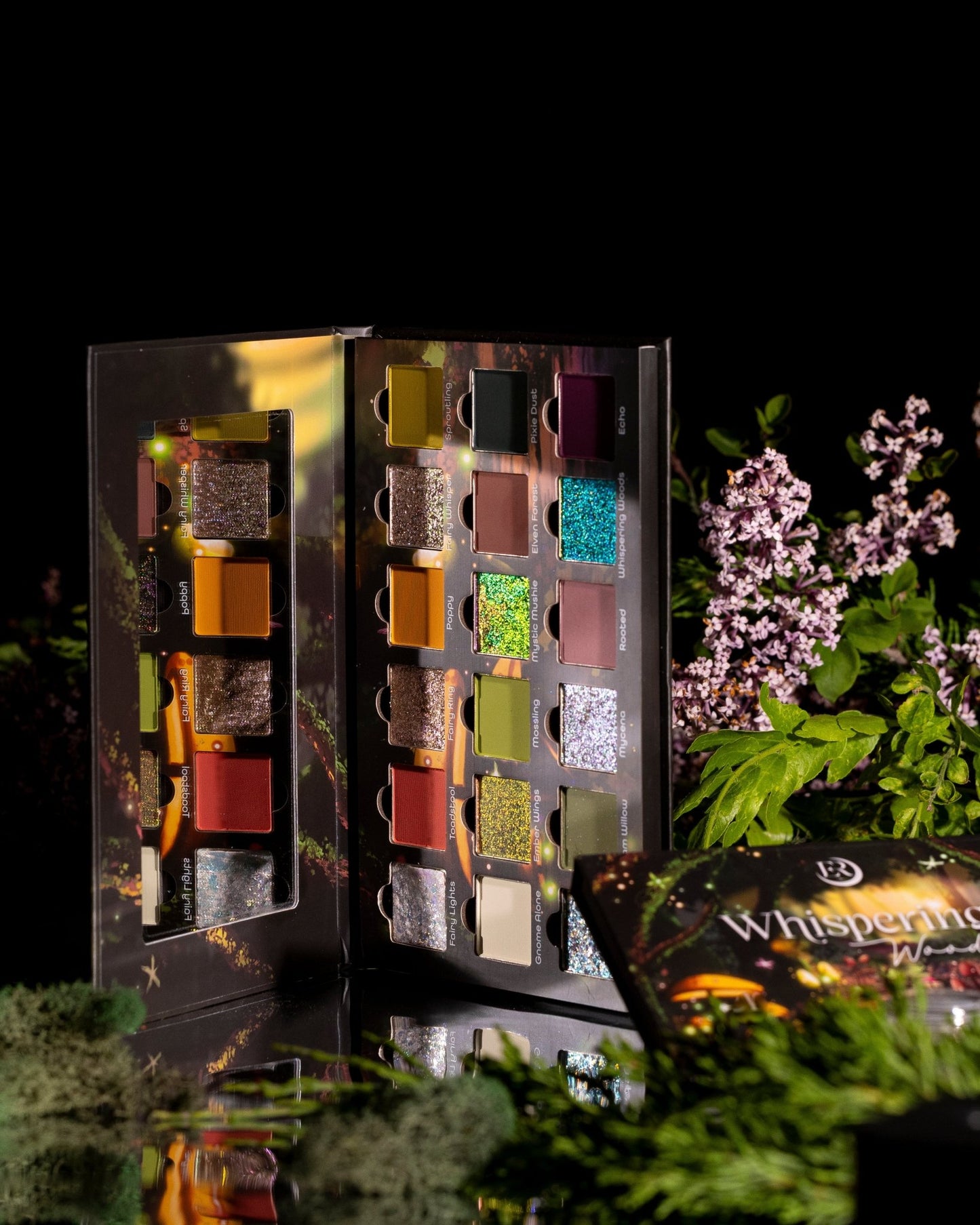 Whispering Woods 18 Pan Makeup Palette - Ensley Reign Cosmetics
