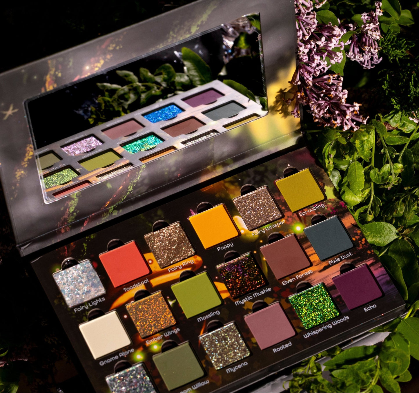 Whispering Woods 18 Pan Makeup Palette - Ensley Reign Cosmetics
