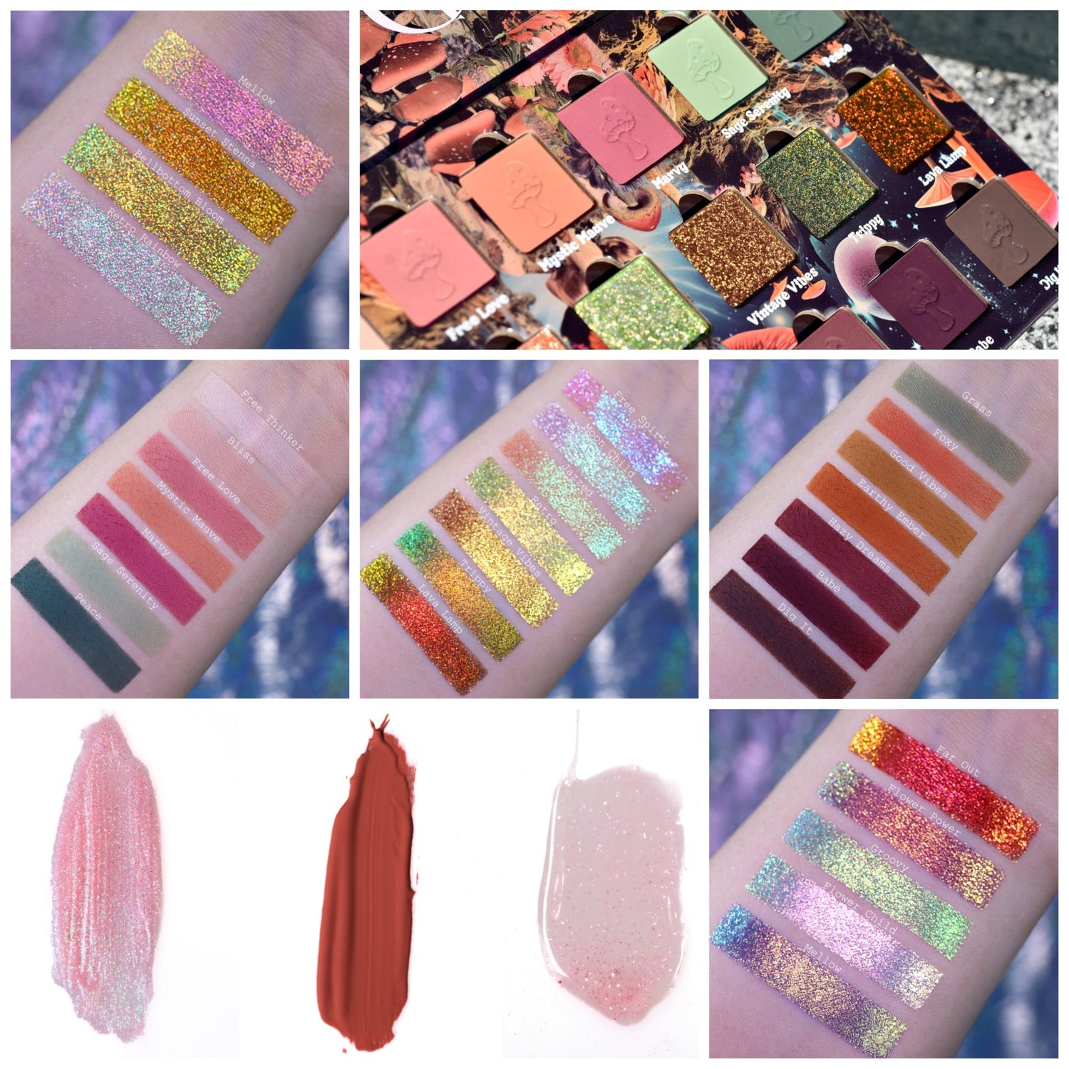 Groovy Garden Collection - Ensley Reign Cosmetics