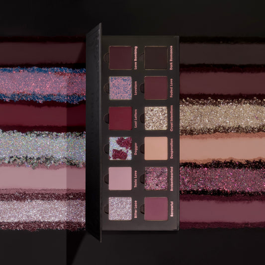 Nevermore 12-Pan Pressed Pigment and Eyeshadow Palette