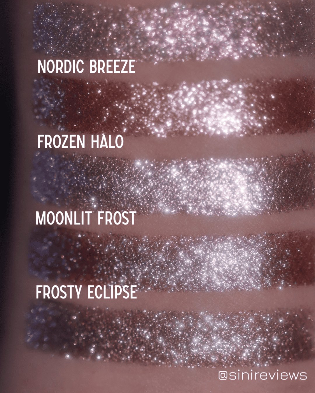 Arctic Whisper Pressed Pigment - Ensley Reign Cosmetics