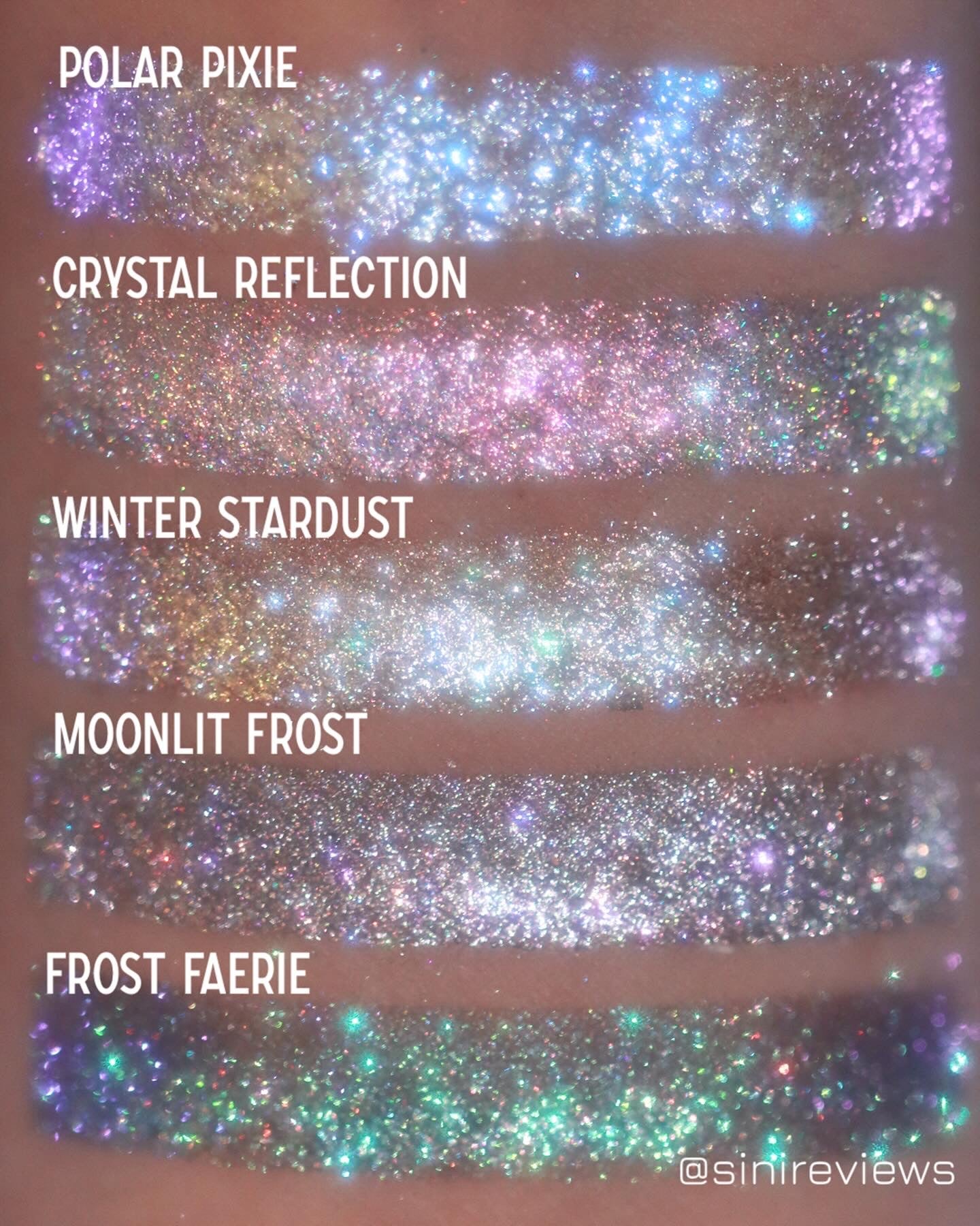 Cold Moon Moon Dust Loose Pigments - Ensley Reign Cosmetics