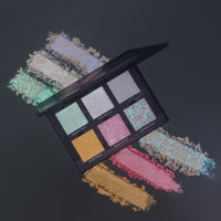 Cold Moon v2: Makeup and Eyeshadow Palette Plus Highlighter Palette Bundle - Ensley Reign Cosmetics
