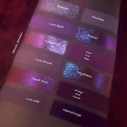 Forevermore 12 - Pan Pressed Pigment and Eyeshadow Palette - Ensley Reign Cosmetics