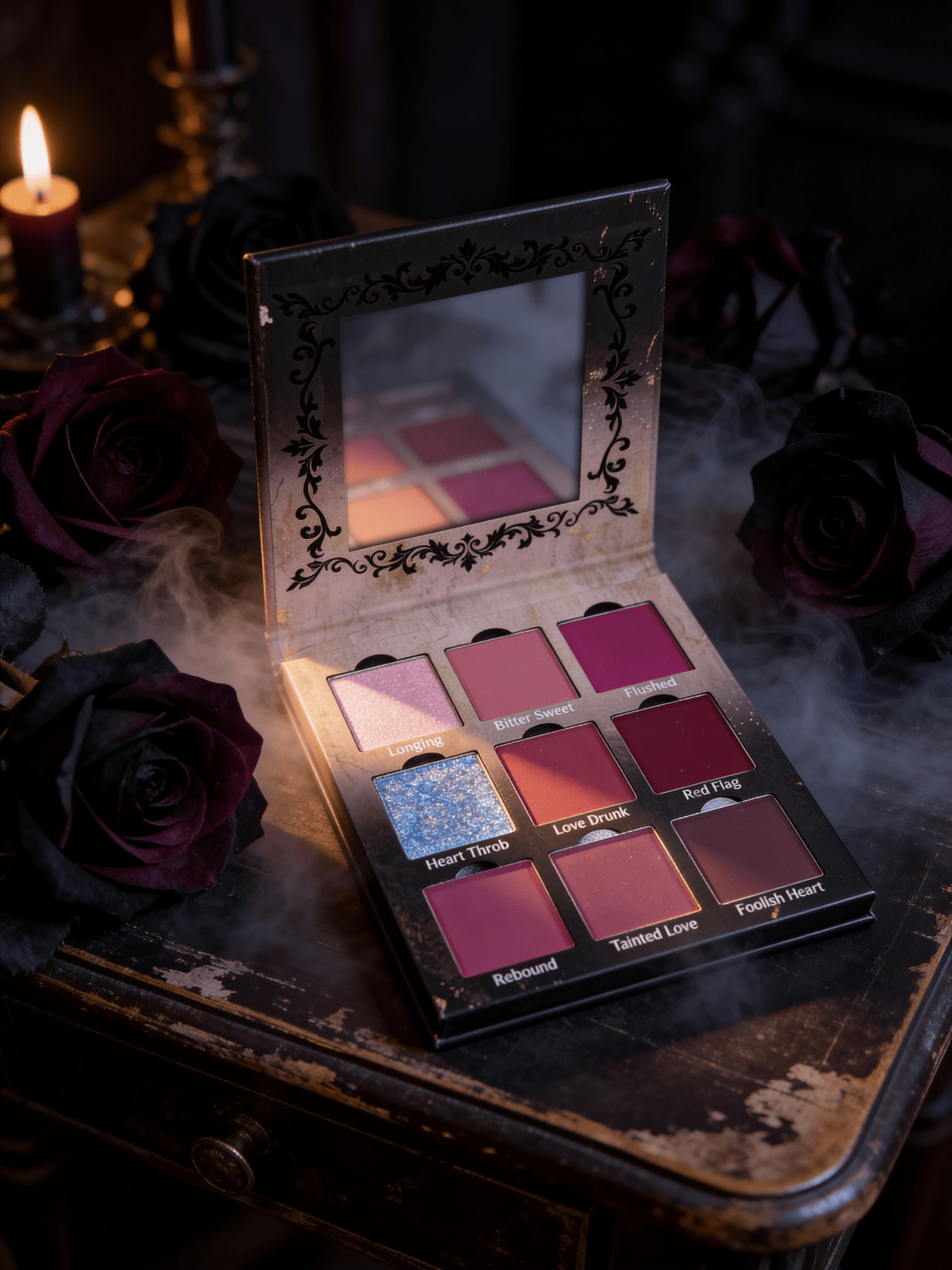 Forevermore Nevermore 9 - Pan Blush & Highlighter Palette - Ensley Reign Cosmetics