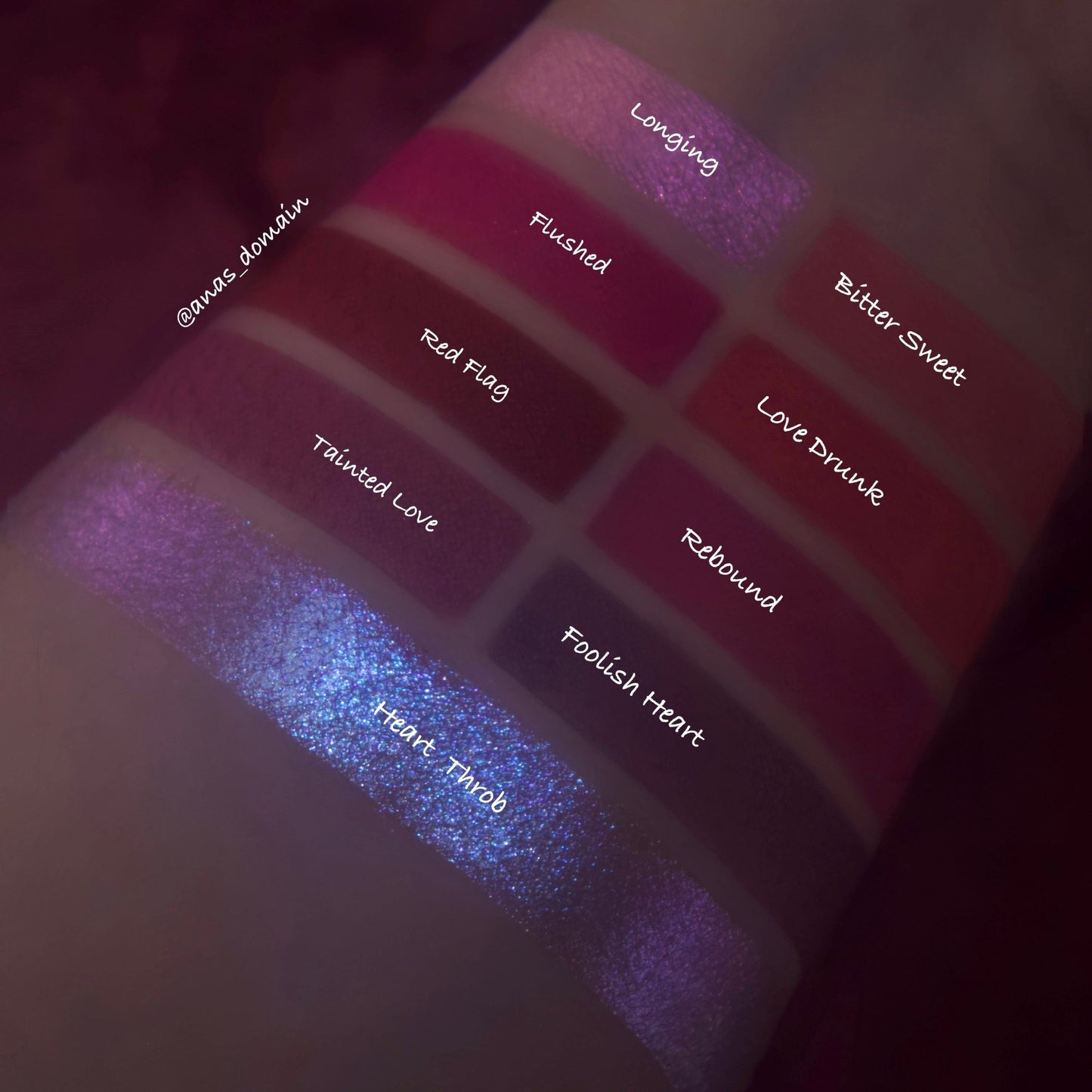 Forevermore Nevermore 9 - Pan Blush & Highlighter Palette - Ensley Reign Cosmetics