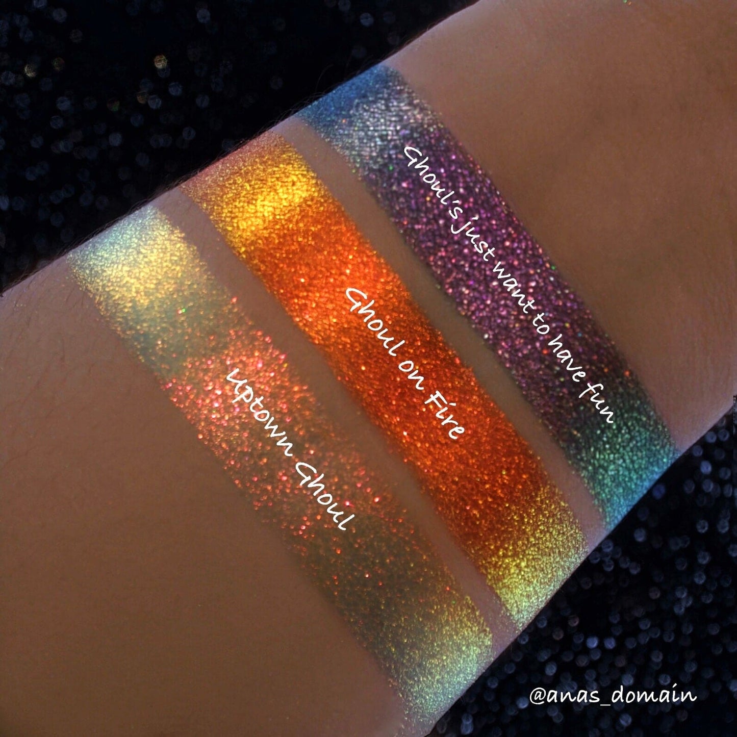 Ghouls Just Wanna Have Fun Holochrome Pressed Pigment - Ensley Reign Cosmetics