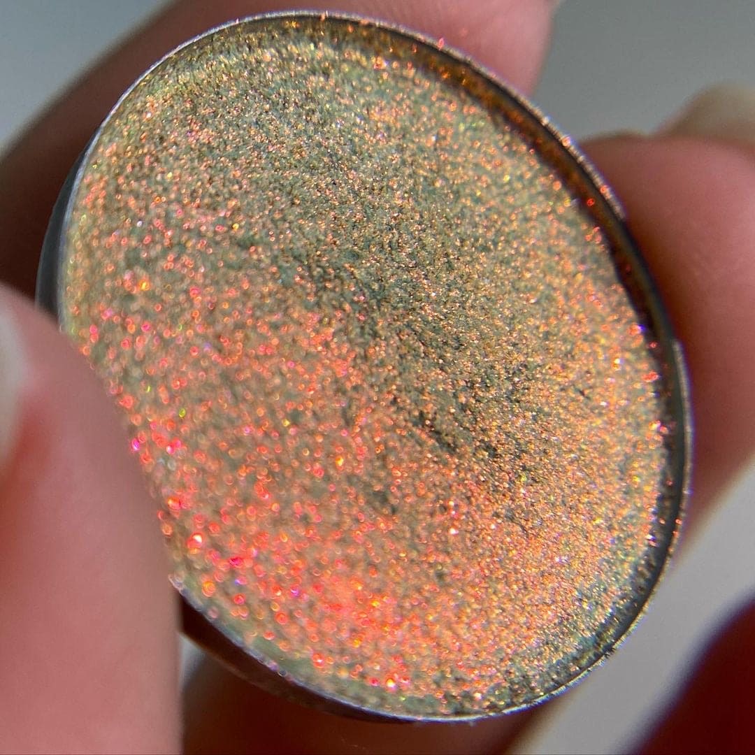 Marigold Enchanted Garden Multichrome Pressed Eyeshadow - Ensley Reign Cosmetics