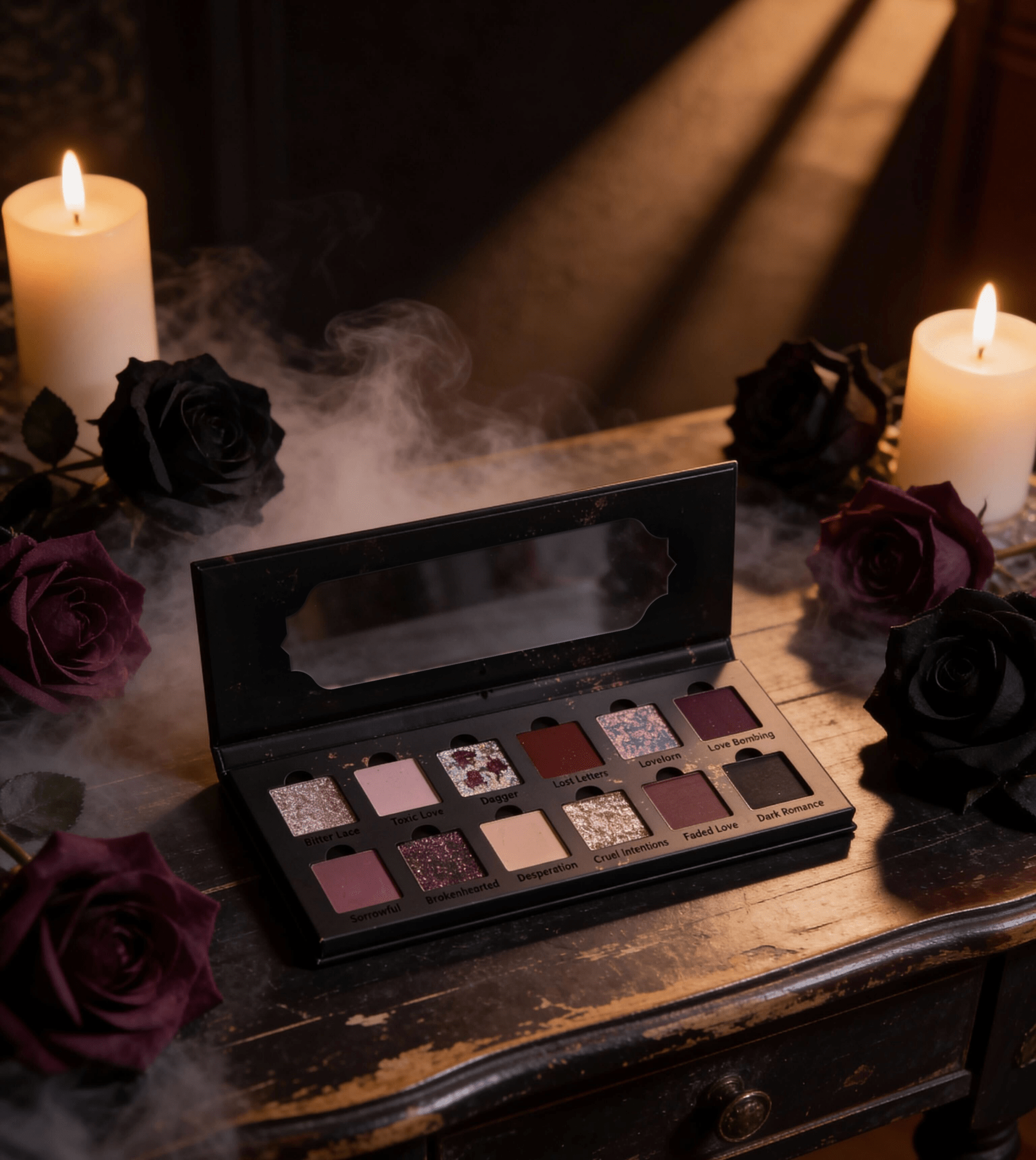 Nevermore 12 - Pan Pressed Pigment and Eyeshadow Palette - Ensley Reign Cosmetics