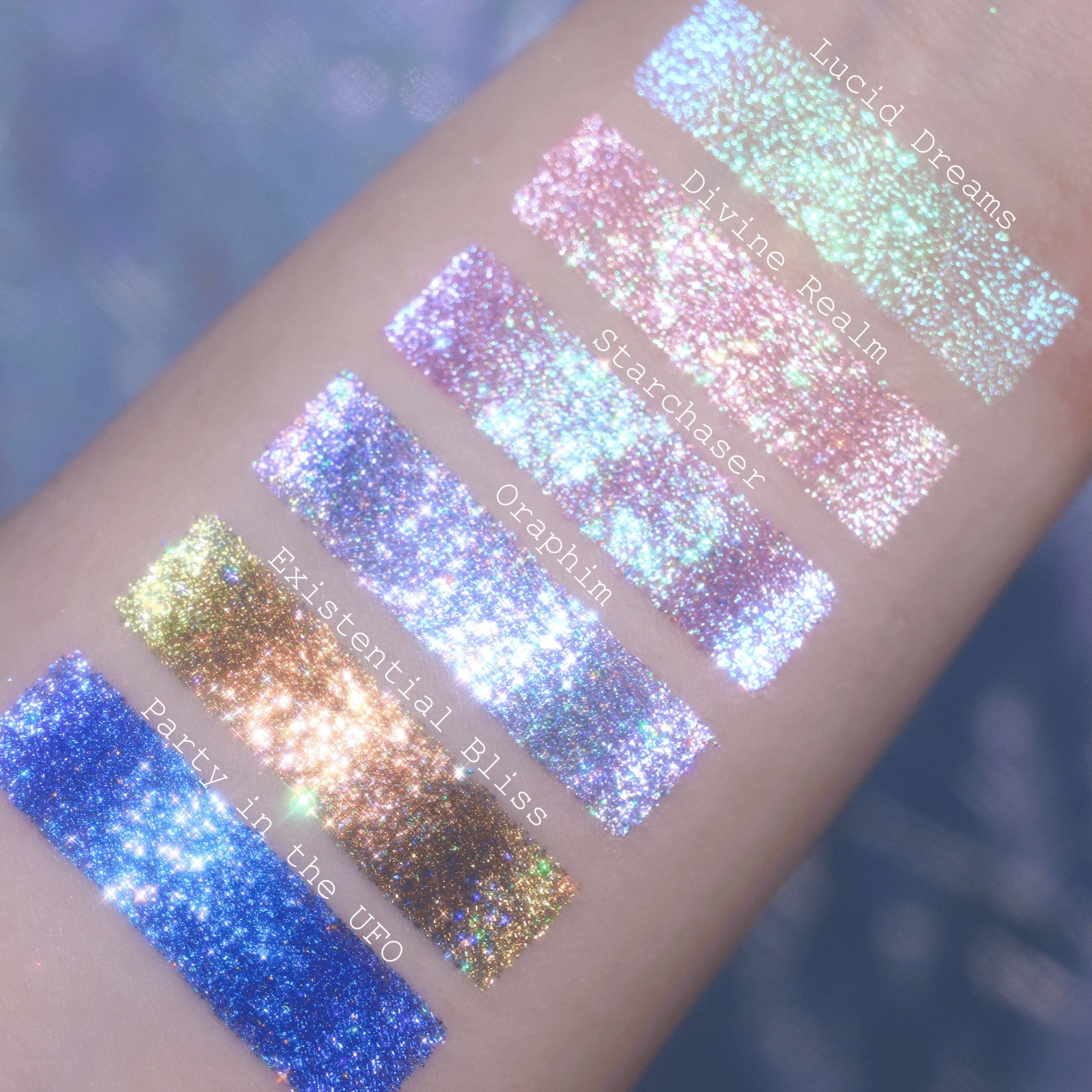 Party In The UFO Holochrome Pressed Eyeshadow Single - Ensley Reign Cosmetics