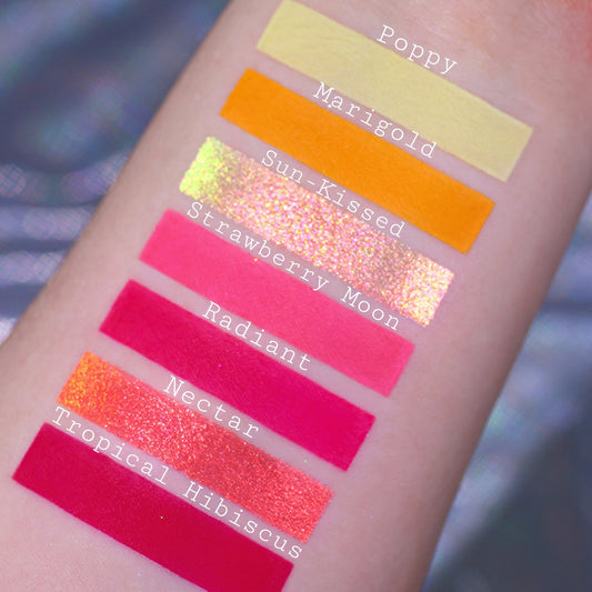 Strawberry Moon 21-Pan Eyeshadow and Pressed Pigment Palette - Ensley Reign Cosmetics