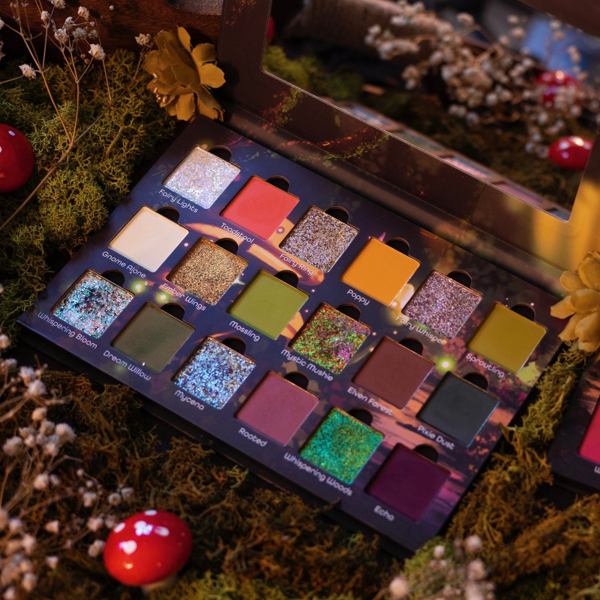 Whispering Woods 18 Pan Makeup Palette - Ensley Reign Cosmetics